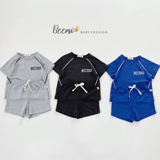 Bộ short cotton thể thao bé trai-MS70