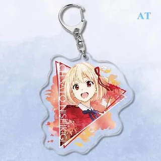 Aasleaty Móc Chìa Khóa Acrylic Hình Lycoris Recoil Anime Nishikigi Chisato Takina Inoue Mizuki Nakahara Dễ Thương Làm Quà Tặng Cho Người Hâm Mộ