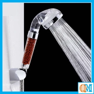 Đầu vòi sen tăng áp chịu va đập ( Tặng kèm dây cấp nước inox 1.5m) - QM.TS003B2