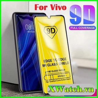 Cường lực Full màn 9D Vivo Y100 Y02T Y55 Y12s Y55 Y1s Y11 Y12 Y15 Y17 Y19 U10 S1 S1 pro Iqoo neo V15 Y11 Y30 Y50 Y51