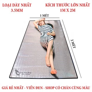 Chiếu ngủ văn phòng viền đen - KT 1m x 2m dày 3.5mm