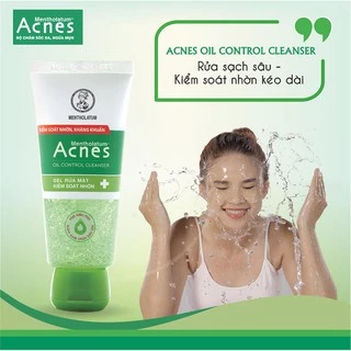 Gel rửa mặt Acnes kiểm soát nhờn 100g