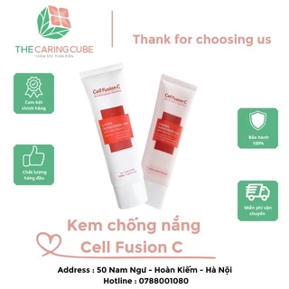 Kem chống nắng Cell Fusion 50ml - The Caring Cube