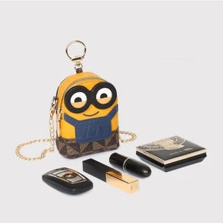 Hàng da đẹp Túi Mini Hình Minion Đáng Yêu Cho Bé Gái S120