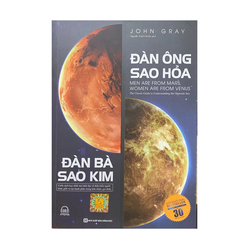 Sách - Đàn Ông Sao Hỏa Đàn Bà Sao Kim