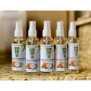 dầu dừa ép lạnh Organic 100ml