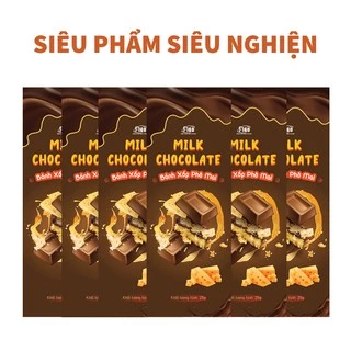 (Quà tặng sinh nhật - Combo 6 HỘP) Kẹo socola thanh 20g vị sữa nhân phô mai FIGO,quà tặng bạn gái giá rẻ, ăn vặt,healthy