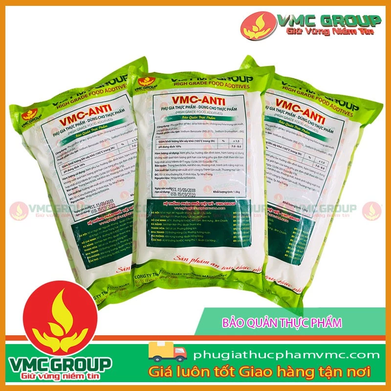 VMC ANTI - PHỤ GIA BẢO QUẢN THỰC PHẨM