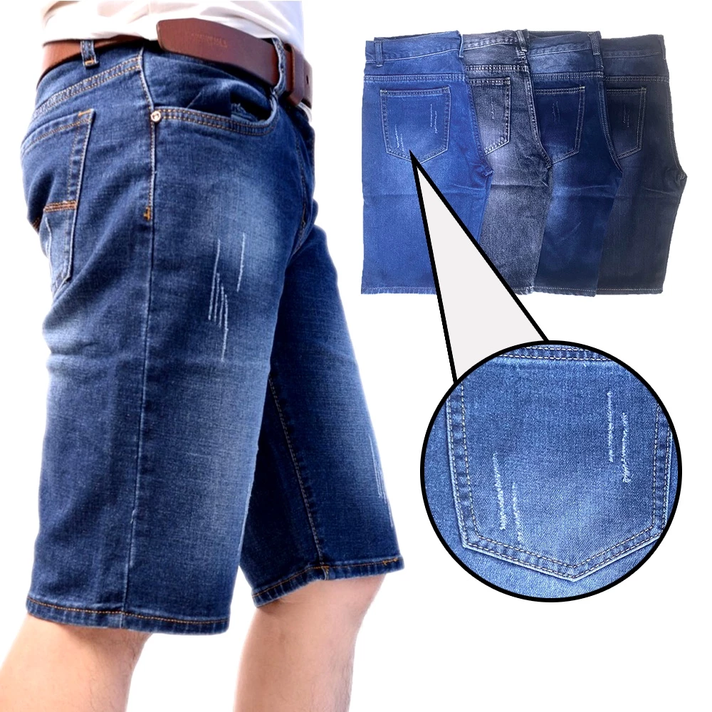 Quần Short Jean Nam THOITRANG24H Mẫu Wash Cào Nhẹ Nhiều Màu Phom Đứng Phù Hợp Hơn Với Người Trẻ