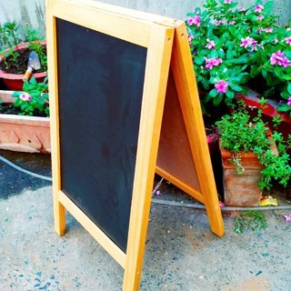 bảng menu 2 mặt nhỏ kích thước 50 x 80 cm