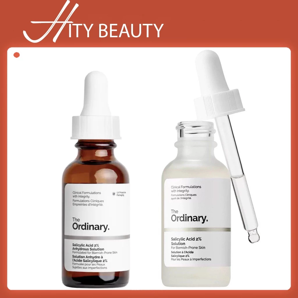 [CANADA] Serum da mụn, tẩy tế bào chết Salicylic Acid 2% Exfoliating Blemish Solution Pore Clearing Serum - Hity Beauty