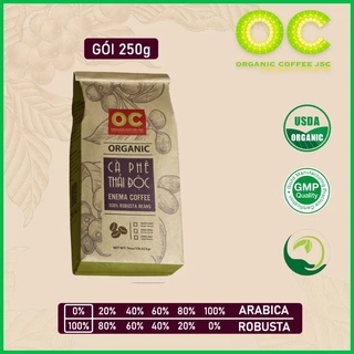 [Organic] Cà Phê Hữu Cơ Nguyên Chất Thải Độc Đại Tràng OC, Coffee Enema, Gerson Organic loại phổ Thông