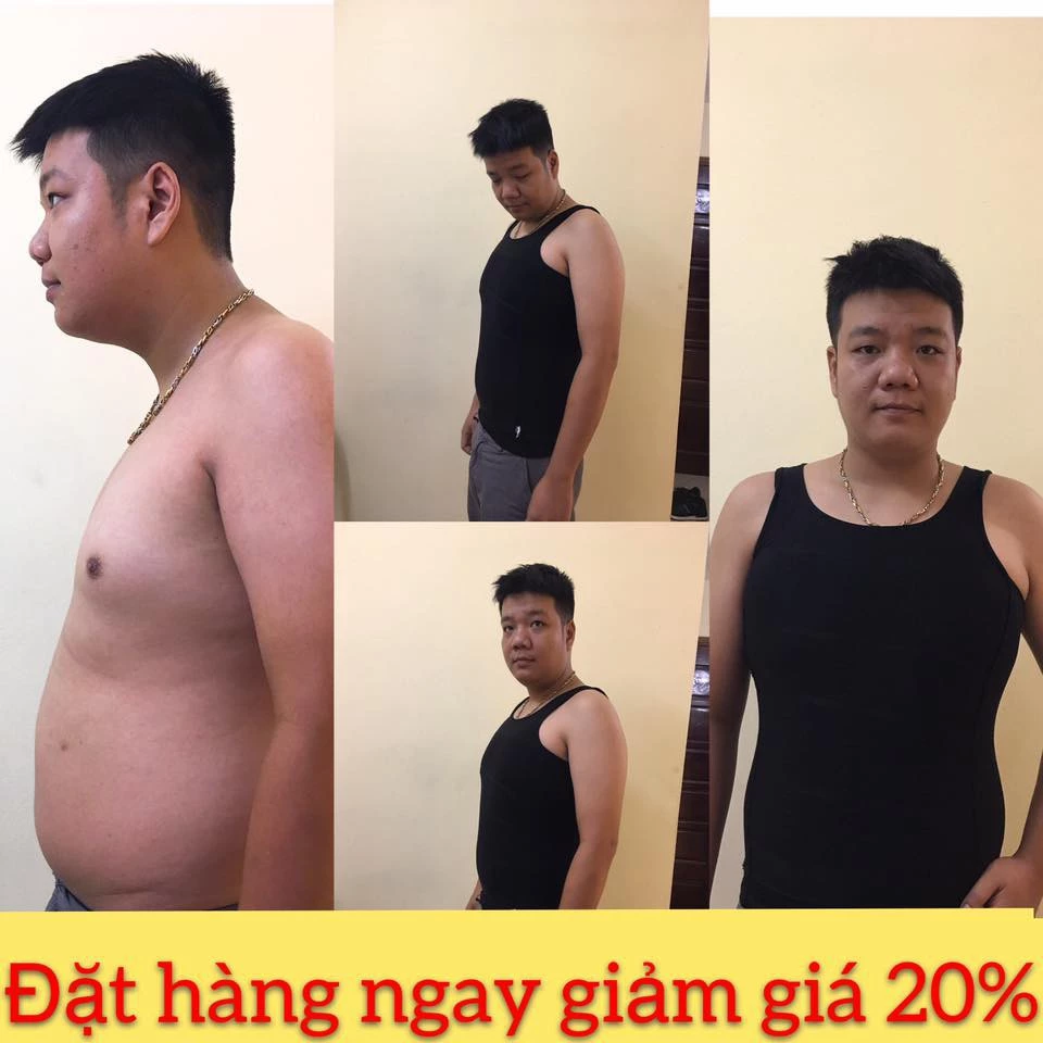 Áo Định Hình Giảm Vòng Bụng Nam