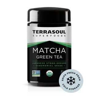 Bột Matcha hữu cơ (MATCHA GREEN TEA) - Terrasoul - 60g