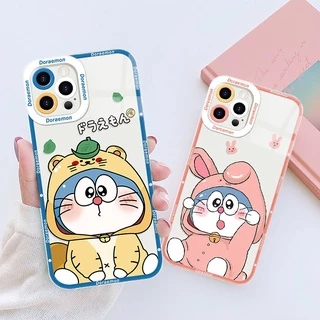 Ốp Điện Thoại TPU Dẻo Trong Suốt Họa Tiết Chú Mèo Dễ Thương Cho Iphone 14 12 13 6 6S 7 8 Plus X XS XR 11 Pro Max