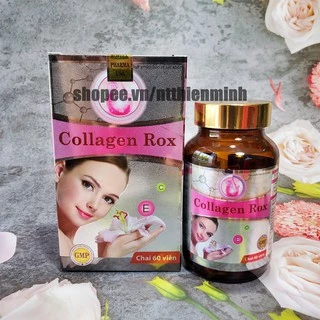 Viên uống COLLAGEN ROX làm đẹp da chống lão hóa, cải thiện nếp nhăn - Hộp 60v