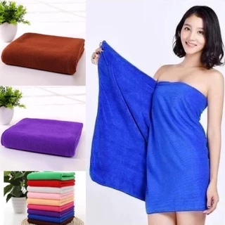 Khăn tắm spa mầu nâu khổ 70*140cm loại 1