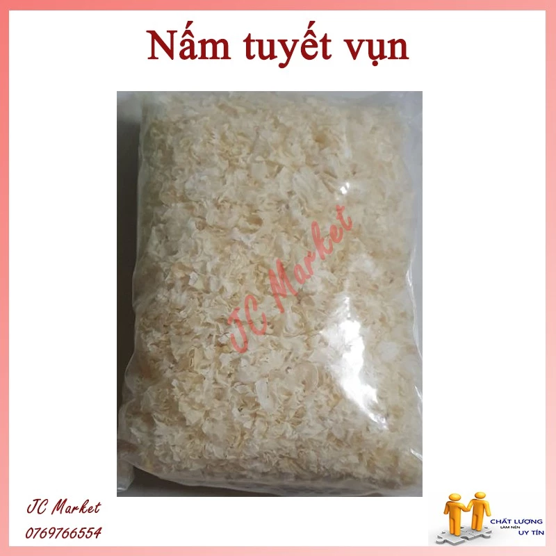 Nấm tuyết nhĩ vụn đẹp- chè dưỡng nhan