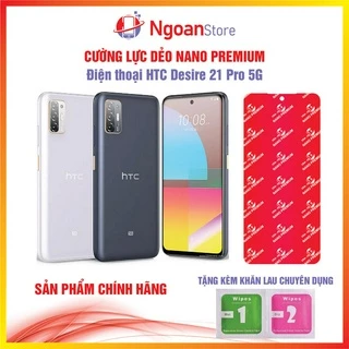 Cường lực dẻo Nano cho Điện thoại HTC Desire 21 Pro 5G - Ngoan Store