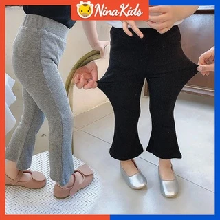 Quần Legging Co Giãn Phong Cách Hàn Quốc Thời Trang Mùa Hè Cho Bé Gái 2-7 Tuổi