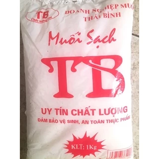 Muối trắng tinh khiết đóng gói 1kg