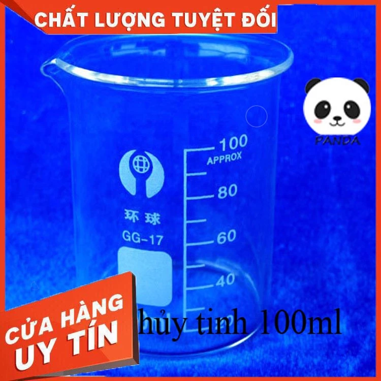 Cốc chịu nhiệt, cốc thủy tinh  Nguyên liệu làm mỹ phẩm Nguyên liệu làm son handmde <3 Panda Store