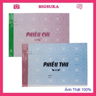 Phiếu chi 2 liên khổ 13x19mm xấp 100 tờ BIGSUKA