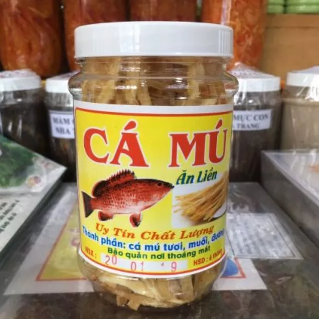 Cá mú que ăn liền loại xuất khẩu 500g