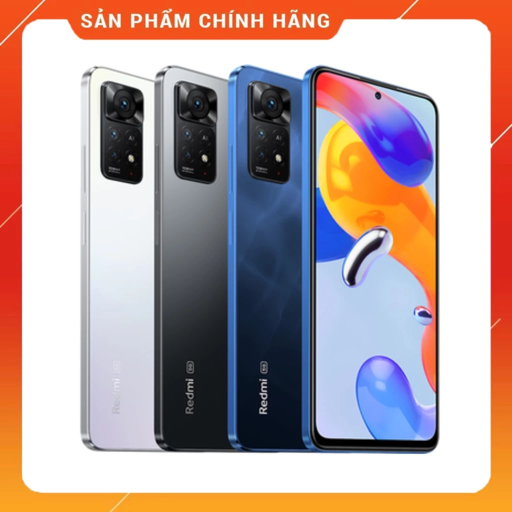 Điện thoại Xiaomi Redmi Note 11 Pro  - Hàng Chính Hãng nguyên seal 100% - Bao test 7 ngày