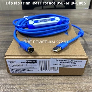 Cáp lập trình màn hình HMI Proface USB-GPW-CB03 Proface GP37-2000