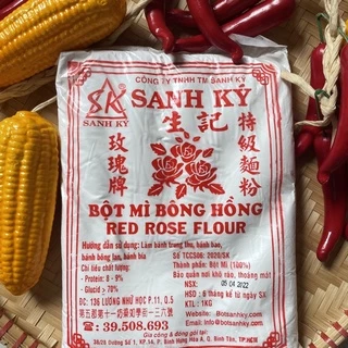 Bột mì bông hồng đỏ Sanh Ký- gói 1kg