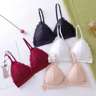 Áo lót ren bralette 2 dây cao cấp mềm mại tôn vòng một sexy gợi cảm