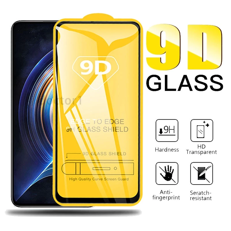 Kính cường lực 9D bảo vệ toàn màn hình dành cho Redmi 13 13C 12 12C 11A A3 A2 A1 10A 10C 9A 9C 9T K70 K70E K60 K50 K40 Gaming K30 Pro Plus A2+ Pro+ 4G 5G 2024