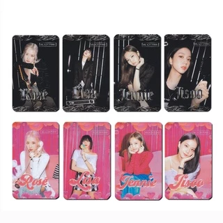 Thẻ Ảnh Hai Mặt In Hình Nhóm Nhạc Blackpink Cola