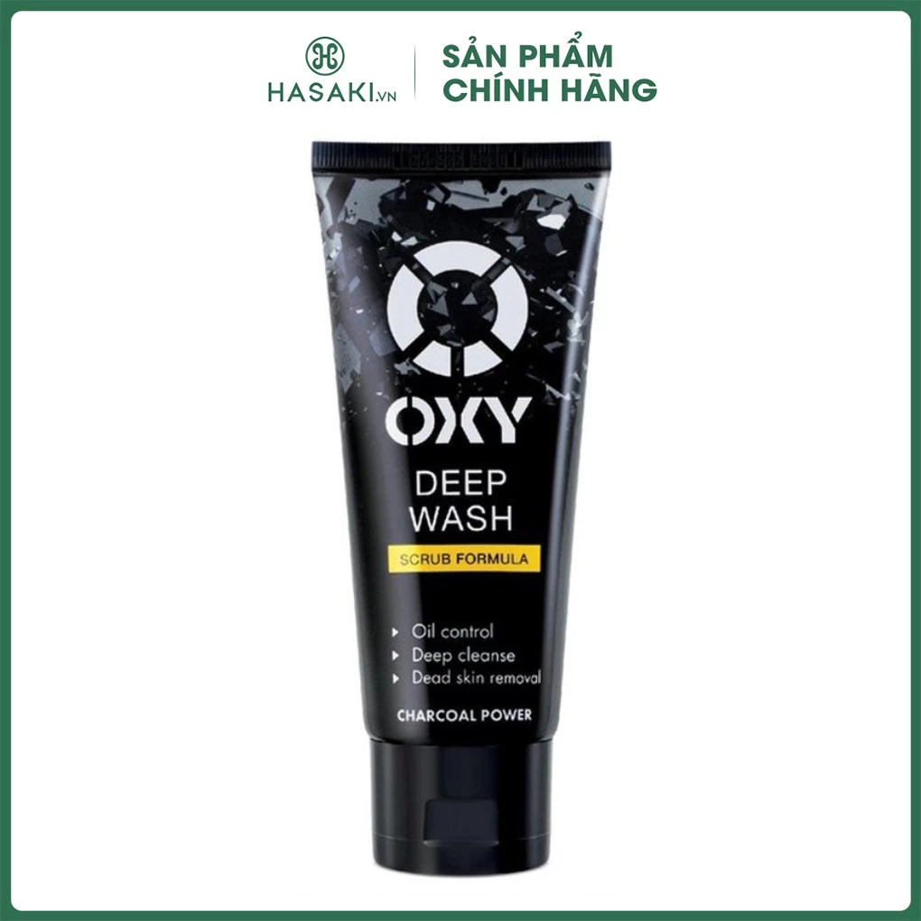 Kem Rửa Mặt Giúp Làm Sạch Sâu, Sáng Da OXY Deep Wash