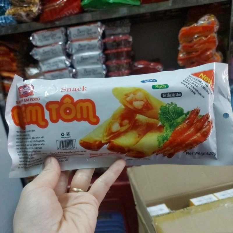 (Đồ Ăn Vặt Trở Về Tuổi Thơ) Snack nem tôm 22g