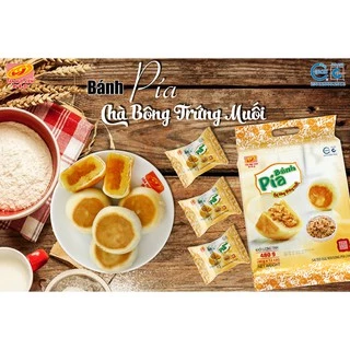 BÁNH PÍA CHÀ BÔNG TRỨNG MUỐI   Tân Huê Viên