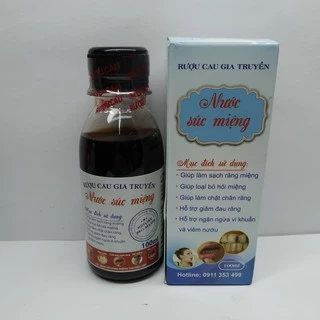 Nước súc miệng rượ u cau gia truyền 100ml