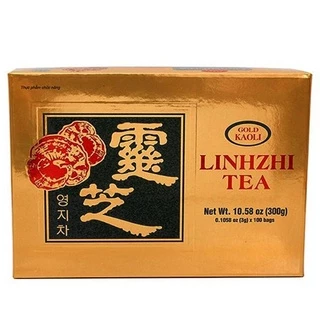 Trà Linh Chi Hàn Quốc Gold Kaoli hộp 100 gói hòa tan tốt cho sức khỏe