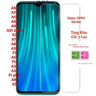 Kính cường lực cho Oppo A93 A73 A15 A52 A92 A31 2020 K3 A71 A83 A39 F3 A57, F1s, A37, A33, F1 plus, A91, K5