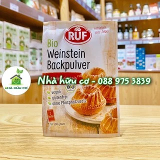 Bột nở hữu cơ thương hiệu RUF - Date: 11/2025 - Nhà Hữu Cơ