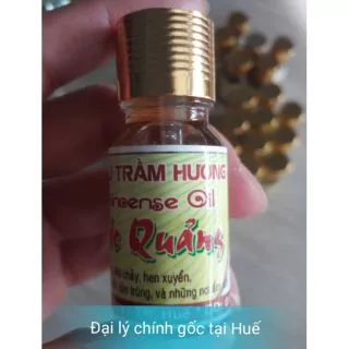 Tinh dầu Trầm hương nguyên chất Phước Quảng 10ml, chính gốc Huế