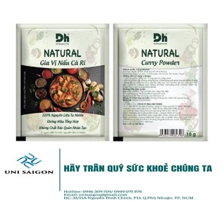 Gói NATURAL Gia Vị Nấu Cà Ri - Thương hiệu DH Foods