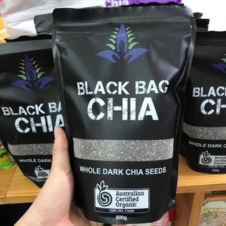 Combo 2 Gói Hạt Chia Úc BLACK BAG CHIA Gói 500g.