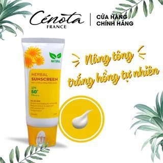 Kem chống nắng thảo dược Cenota Herbal Sunscreen