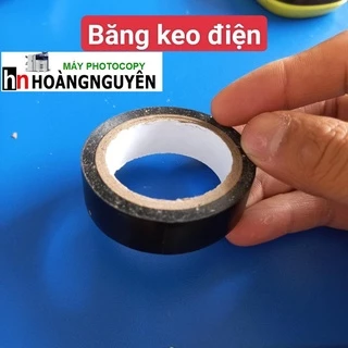 [Giá hủy diệt]❤️BĂNG KEO ĐIỆN NANO 01 ĐEN NHỎ  10mm*5m ❤️ 7.3