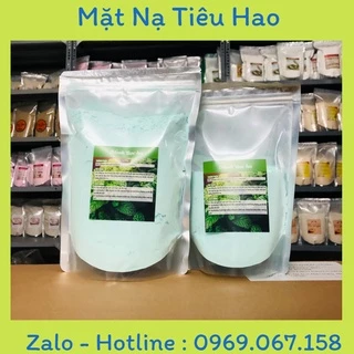 Gói 1000gr bột đắp mặt bạc hà nguyên chất handmade