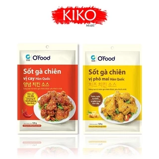 Sốt Gà Chiên 2 vị cay và phô mai O'food gói 120g