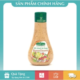 [HÀNG CHÍNH HÃNG] Sốt Salad Mè Rang Golden Farm