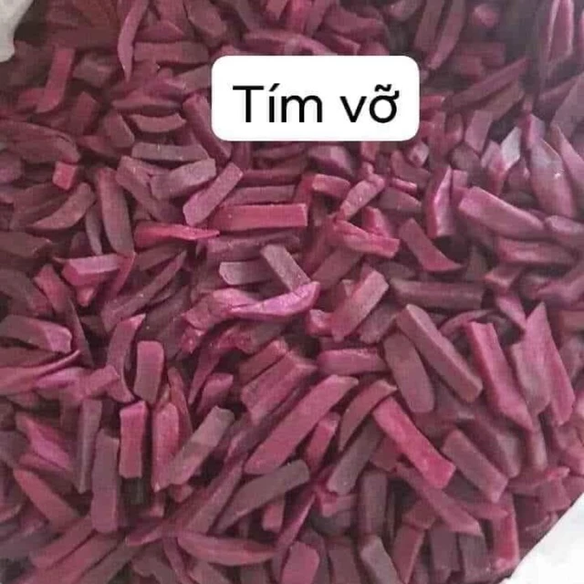 2kg Khoai Lang Tím Sấy Giòn